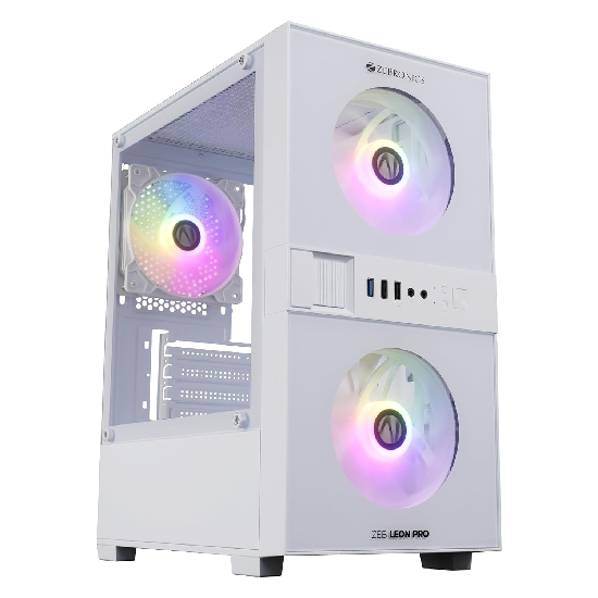 ZEBRONICS Leon PRO Premium Cabinet White